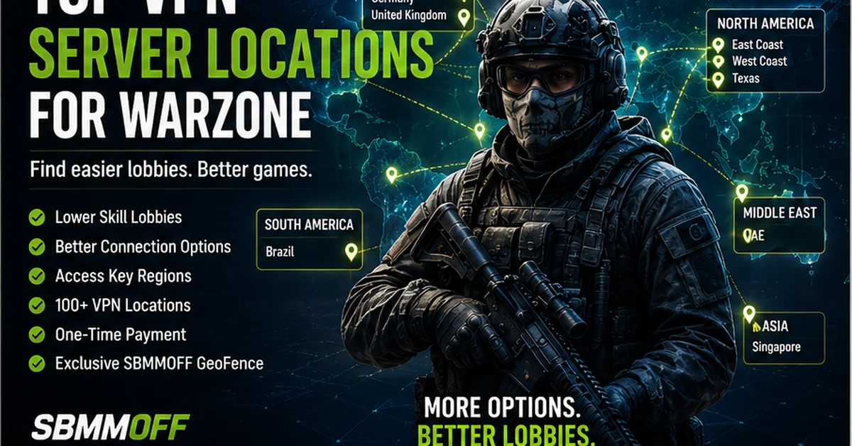 Top VPN Server Locations for Warzone: Where to Connect and Why